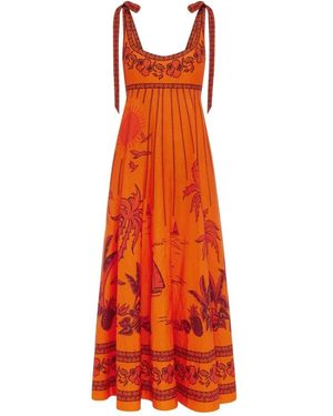 ALÉMAIS Summer Dresses - Orange