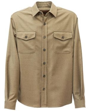 Cruna Casual Shirts - Natural