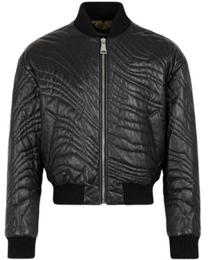 Roberto Cavalli Bomber Jackets - Black