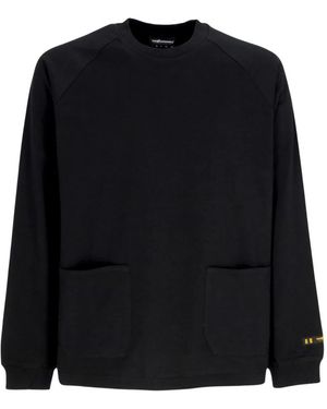 The Hundreds Langärmeliges T-Shirt Mit Rundhalsausschnitt - Schwarz