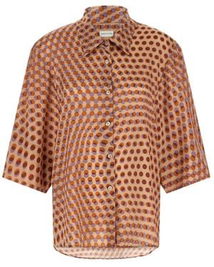Dries Van Noten Shirts - Brown