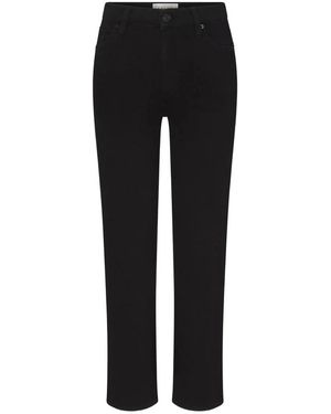 FRAME Straight Jeans - Negro