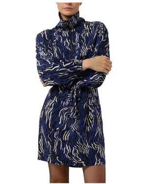 Another Label Roselyn Line Mini Kleid - Blau