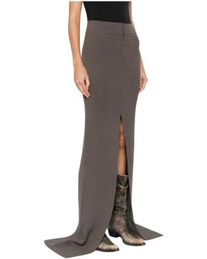 Rick Owens Maxi Skirts - Brown