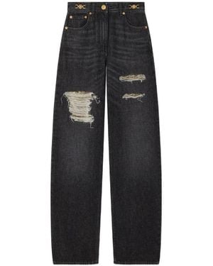 Versace Straight Fit Jeans - Black