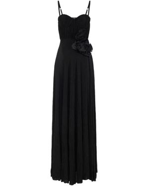Elisabetta Franchi Maxi Dresses - Nero