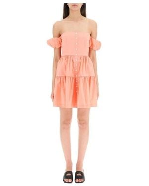 STAUD Short Dresses - Rosa