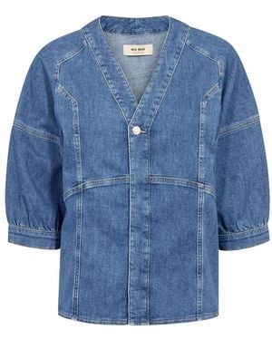 Mos Mosh Blouses - Blauw