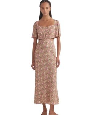 Saloni Maxi Dresses - Brown