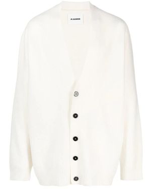 Jil Sander Witte Sweater Collectie
