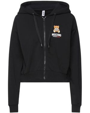Moschino Zip-Throughs - Black