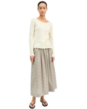 Skall Studio Hope Flower Field Skirt - Natur