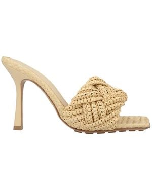 Bottega Veneta Heeled Mules - Bianco