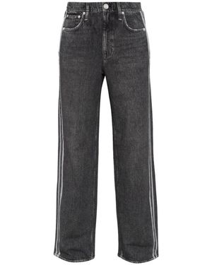 Rag & Bone Jeans ,Zwart ,Katoen Miramar Track Pant - Grijs