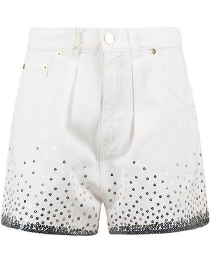 Alberta Ferretti Short Shorts - Blanco