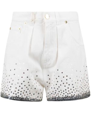 Alberta Ferretti Short Shorts - Blanco