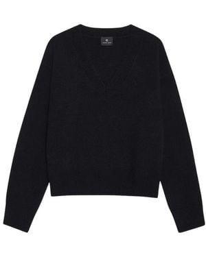Anine Bing Schwarzer Lee Pullover