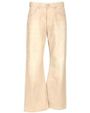 Acne Studios Flared Jeans - Natural