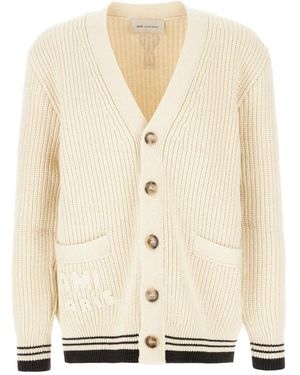 Ami Paris Cardigans - Natural