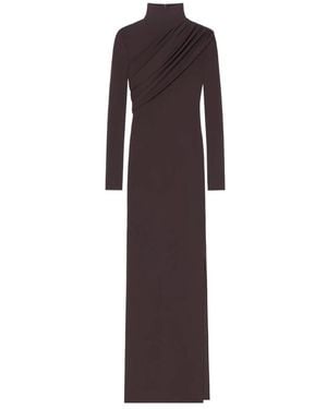 Courreges Twist Jersey Gown - Paars