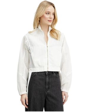 Guess Florie Crop Jacket - Weiß