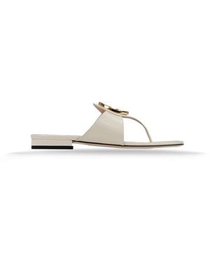 Gucci Flip Flops - Metallic