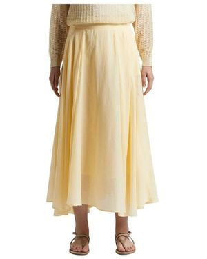 Peserico Midi Skirts - Giallo