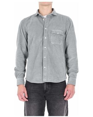 Finamore 1925 Casual Shirts - Grey