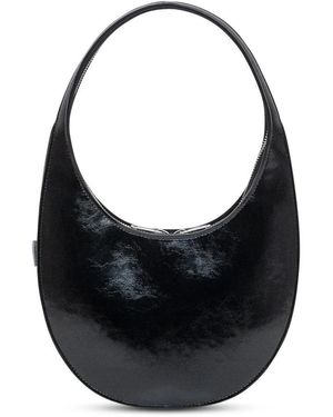Coperni Crescent Schultertasche - Schwarz