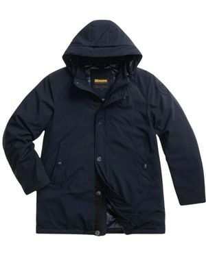 Blauer Parkas - Blu