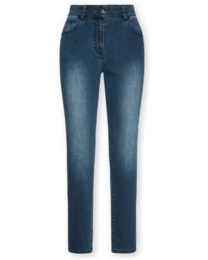 Elena Miro Slim-Fit Jeans - Azul