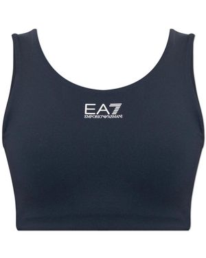 EA7 Sleeveless Tops - Blu