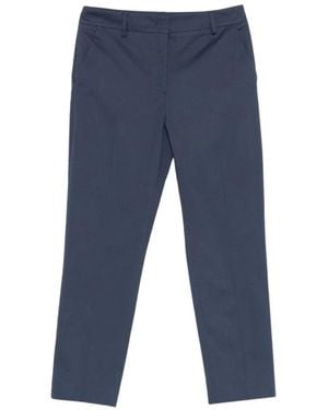 Weekend by Maxmara Cropped Trousers - Blue