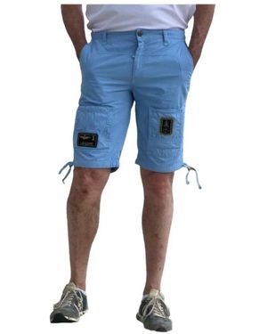 Aeronautica Militare Casual Shorts - Blue