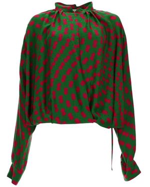 Dries Van Noten Bluse - Grün