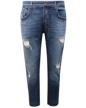 Gaelle Paris Skinny Fit Jeans - Blue