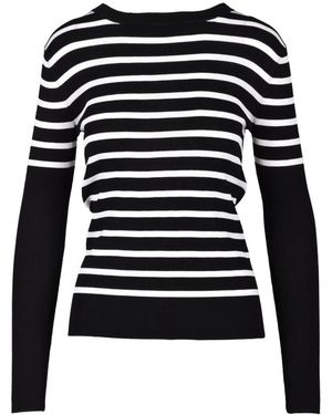 Wild Cashmere Round-Neck Knitwear - Nero