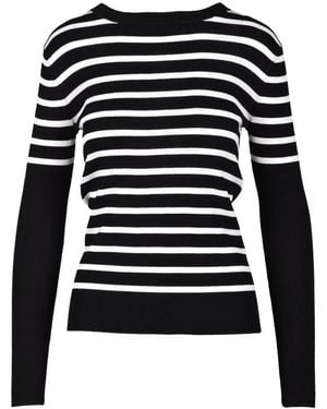Wild Cashmere Round-Neck Knitwear - Nero