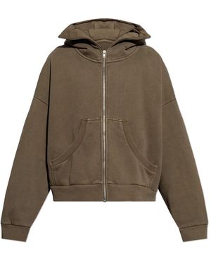 Entire studios Sweatshirt 'full zip' - Grün