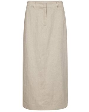 co'couture Midi Skirts - Natural
