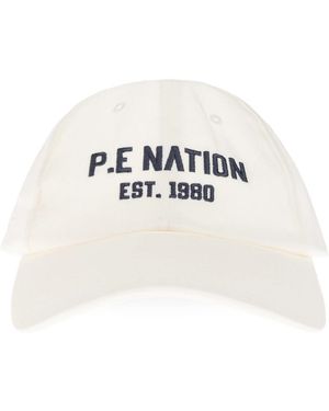 P.E Nation Accessoires ,Wit ,Katoen Baseball Cap