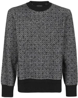 Givenchy Round-Neck Knitwear - Grijs