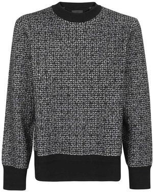 Givenchy Round-Neck Knitwear - Grey