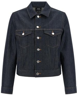 A.P.C. Denim Jackets - Azul