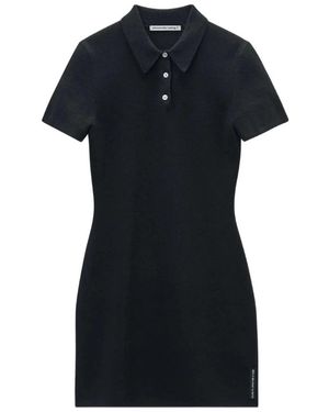 Alexander Wang Kleedjes ,Zwart ,Wol Jurken