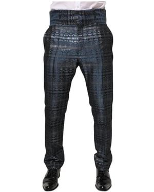 Dolce & Gabbana Suit Trousers - Blue