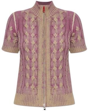 DIESEL Truien & Vesten ,Paars ,Cardigans - Roze