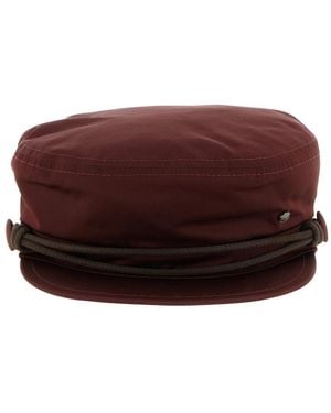 Maison Michel New Abby Sailor Cap - Rood