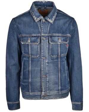 DIESEL Jassen ,Blauw ,Denim Denim Jas