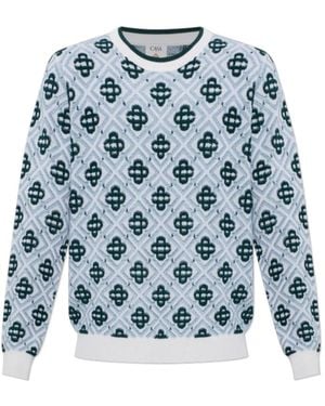 CASABLANCA Gebreid - Blauw